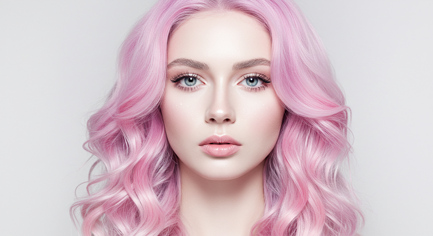2025 trend saçlar - Pastel renkli saç modeli